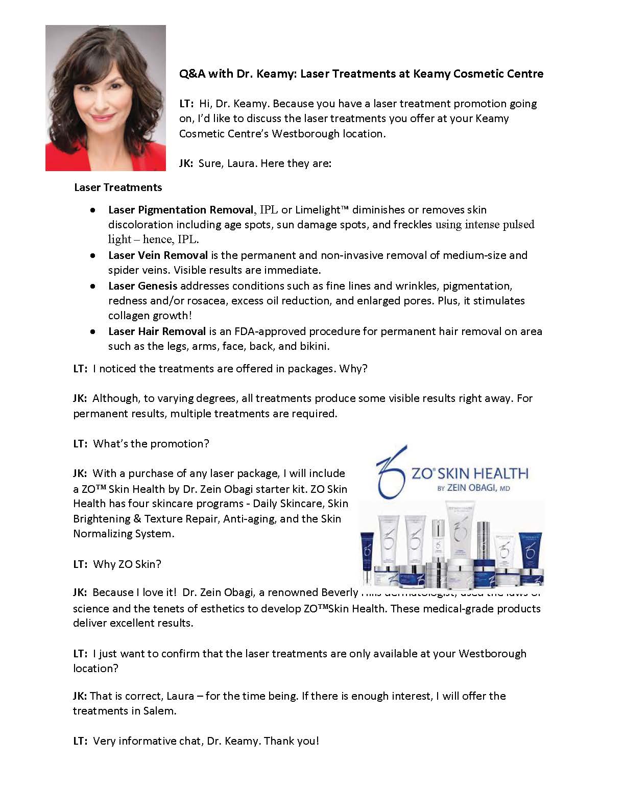 keamy qa laser treatments page 1