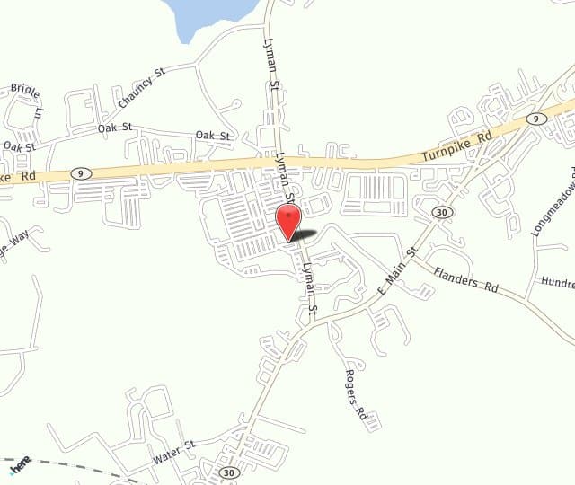 Location Map: 24 Lyman St #130 Westborough, MA 01581